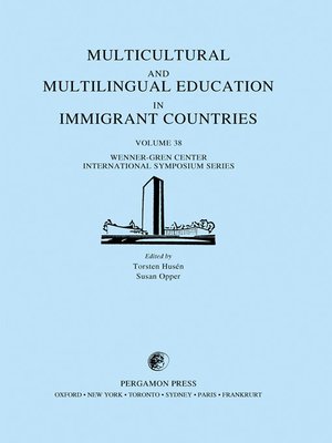 cover image of Multicultural and Multilingual Education in Immigrant Countries